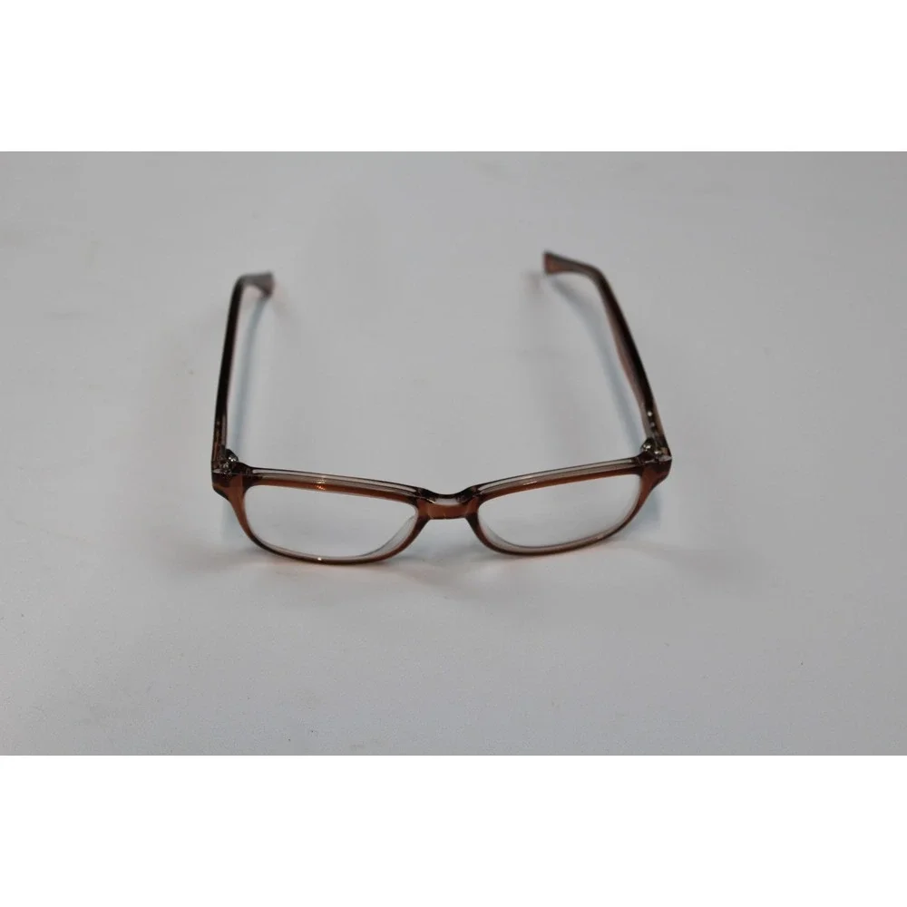 LEGIT LV-HOLIDAY Eyeglass Frames Brown Full Rim 48-16-130